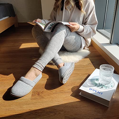 Memory Foam Knit House Slippers