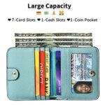 RFID Blocking Leather Bi-fold Wallet