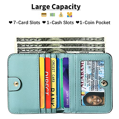 RFID Blocking Leather Bi-fold Wallet