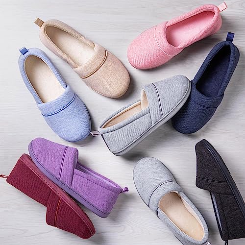 Memory Foam Knit House Slippers