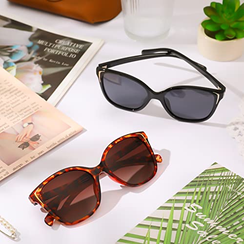 2 Pairs Cat Eye Sunglasses