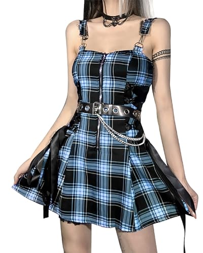 Mini Dress Black Chiffon Mesh Sleeveless Lace Corset