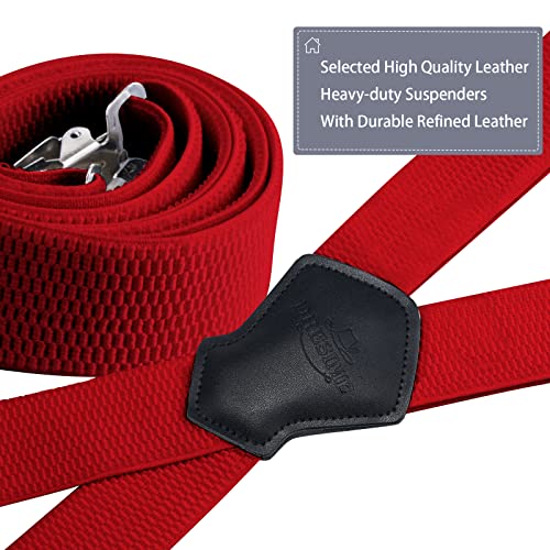 40mm X-Shape Heavy Duty Adjustable Suspenders