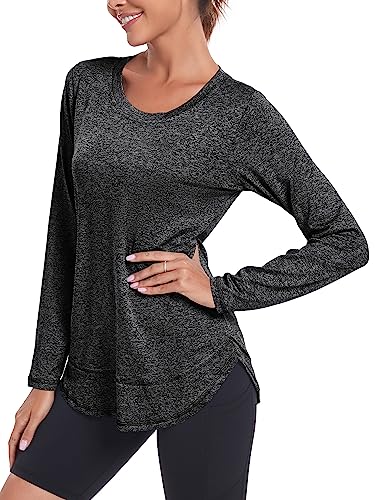 Long Sleeve Sports Yoga T-Shirt
