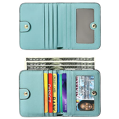 RFID Blocking Leather Bi-fold Wallet