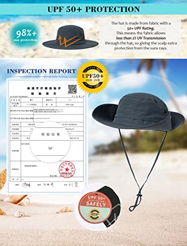 Wide Brim Mesh UV Protection Safari Hat