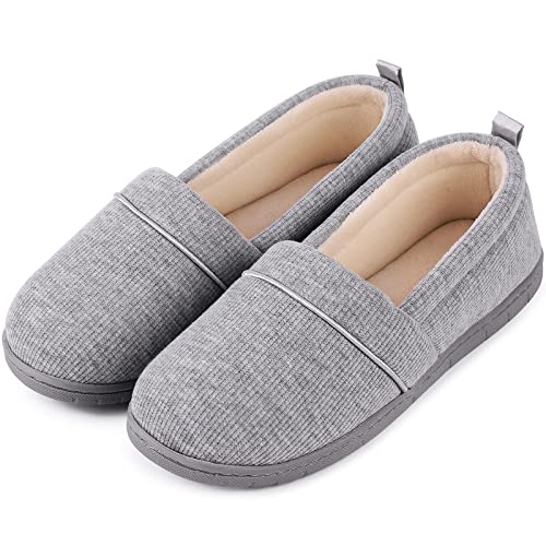 Memory Foam Knit House Slippers