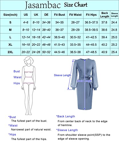 Bodycon Dress with Belt, Swiss Dot Sleeves