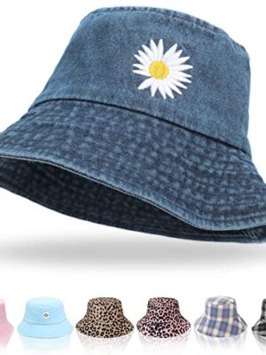 Reversible Cotton Bucket Hat