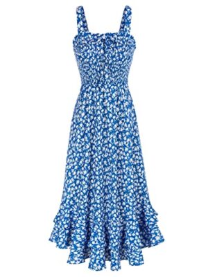 Summer Floral Maxi Dress