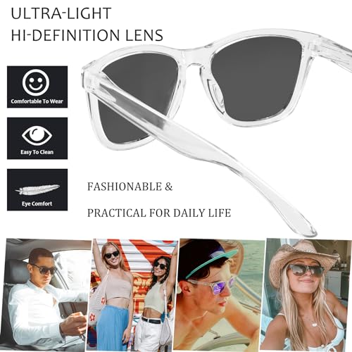 Polarised Sunglasses UV Protection Retro