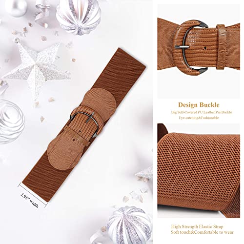 Stretchy Wide Waist Belt