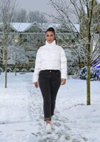 Lightweight Winter Crop Puffer Jacket