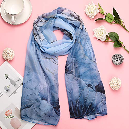 4 Pack Chiffon Sheer Scarves