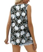 Square Neck Pleated Sleeveless Top