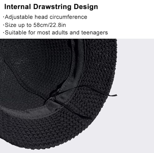 Mesh Woven UV Protection Bucket Hat