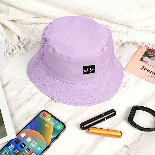Foldable Double-Sided Cotton Bucket Hat