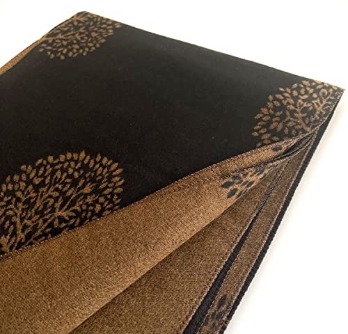 Reversible Scarf - Black, 200cm