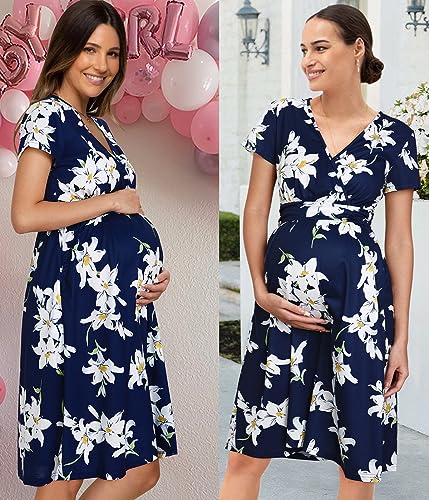 Summer Midi Dress with Pockets