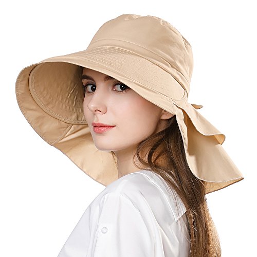 Wide Brim UV Protection Cotton Sun Hat