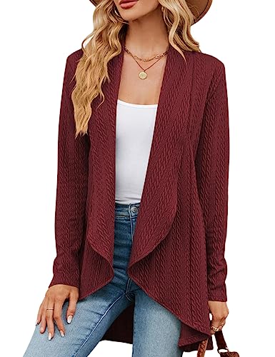 Open Front Cardigan Sweater