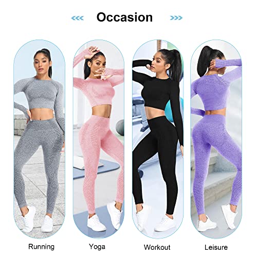 Seamless High-Waisted Yoga Leggings