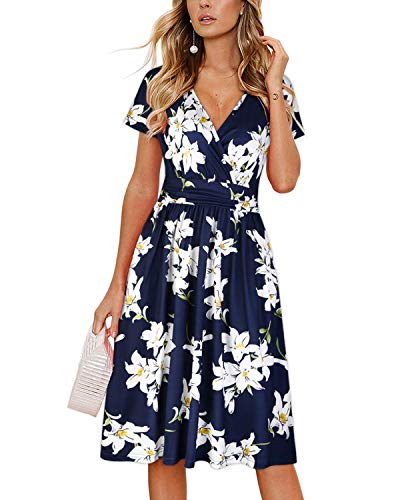 Summer Midi Dress with Pockets