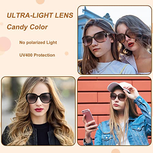 Large UV 400 Polarized Sunglasses