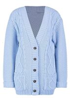 Long Sleeve Cable Knit Cardigan
