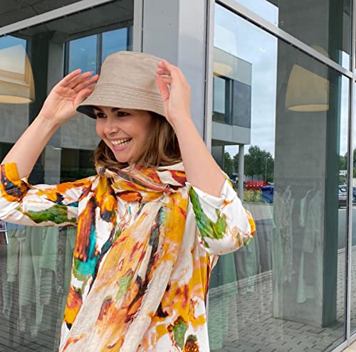 Cotton Bucket Hat for Outdoor Hiking