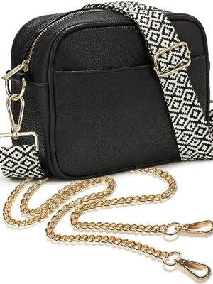 Cross Body Bag - Adjustable Strap & Pockets