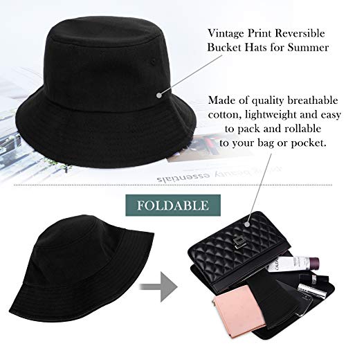 Cotton Bucket Hat for Men Teens
