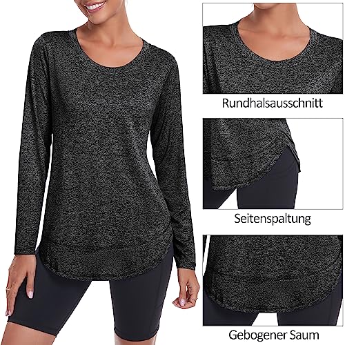 Long Sleeve Sports Yoga T-Shirt