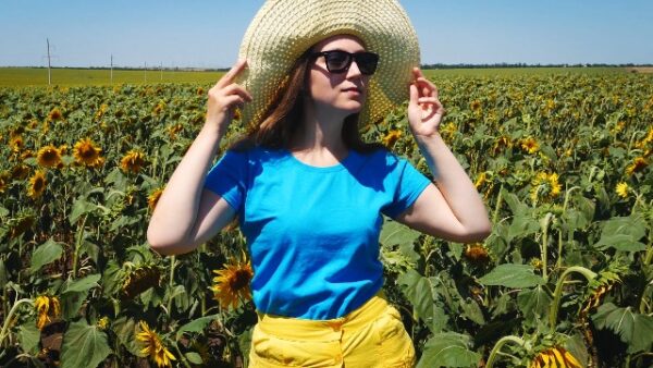 Round Neck Cotton T-Shirt