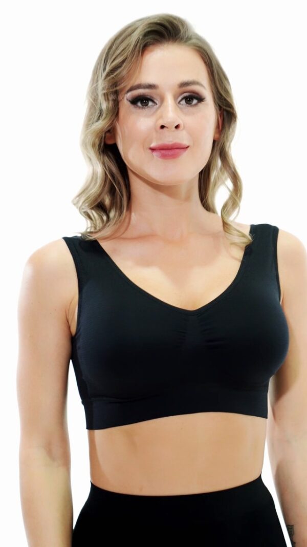 Comfort Sports Bra with Removable Pads