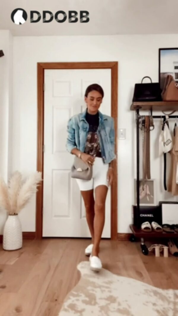 Cycling Shorts with Pockets, High Waist