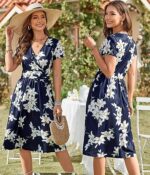 Summer Midi Dress with Pockets