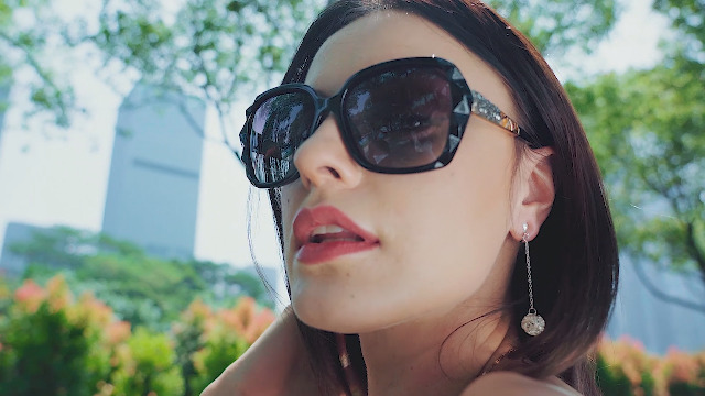 Oversized Polarised Sunglasses