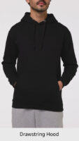 Plain Pullover Hoodie