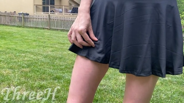 Pleated High-Waisted Athletic Skort with Pockets