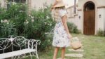 Summer Ruffle Sleeve V Neck Midi Dress