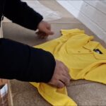 Polo Shirt with Knitted Collar