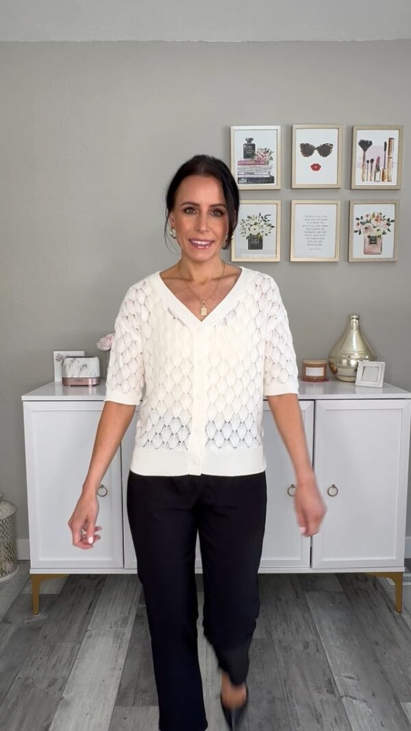 Lightweight Short Sleeve Cardigan