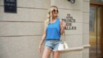 Sleeveless Button-Up Tank Top