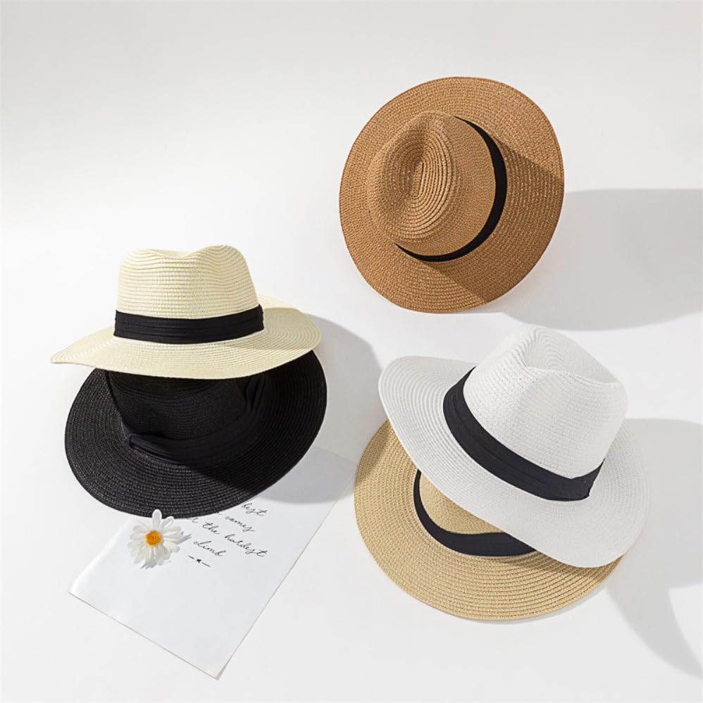 Straw Fedora Hat