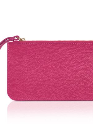 Genuine Leather Wristlet Bag