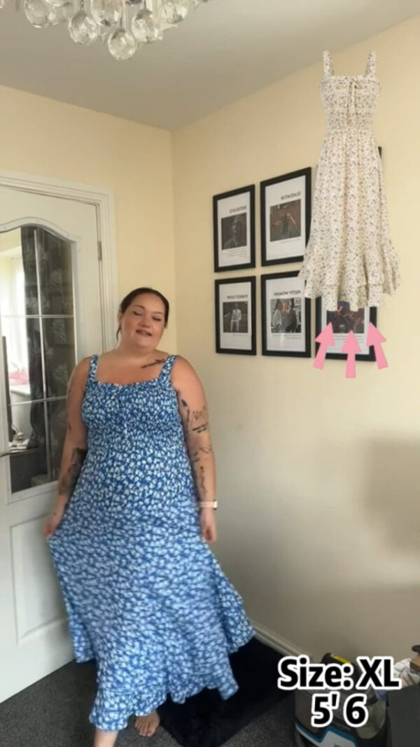 Summer Floral Maxi Dress