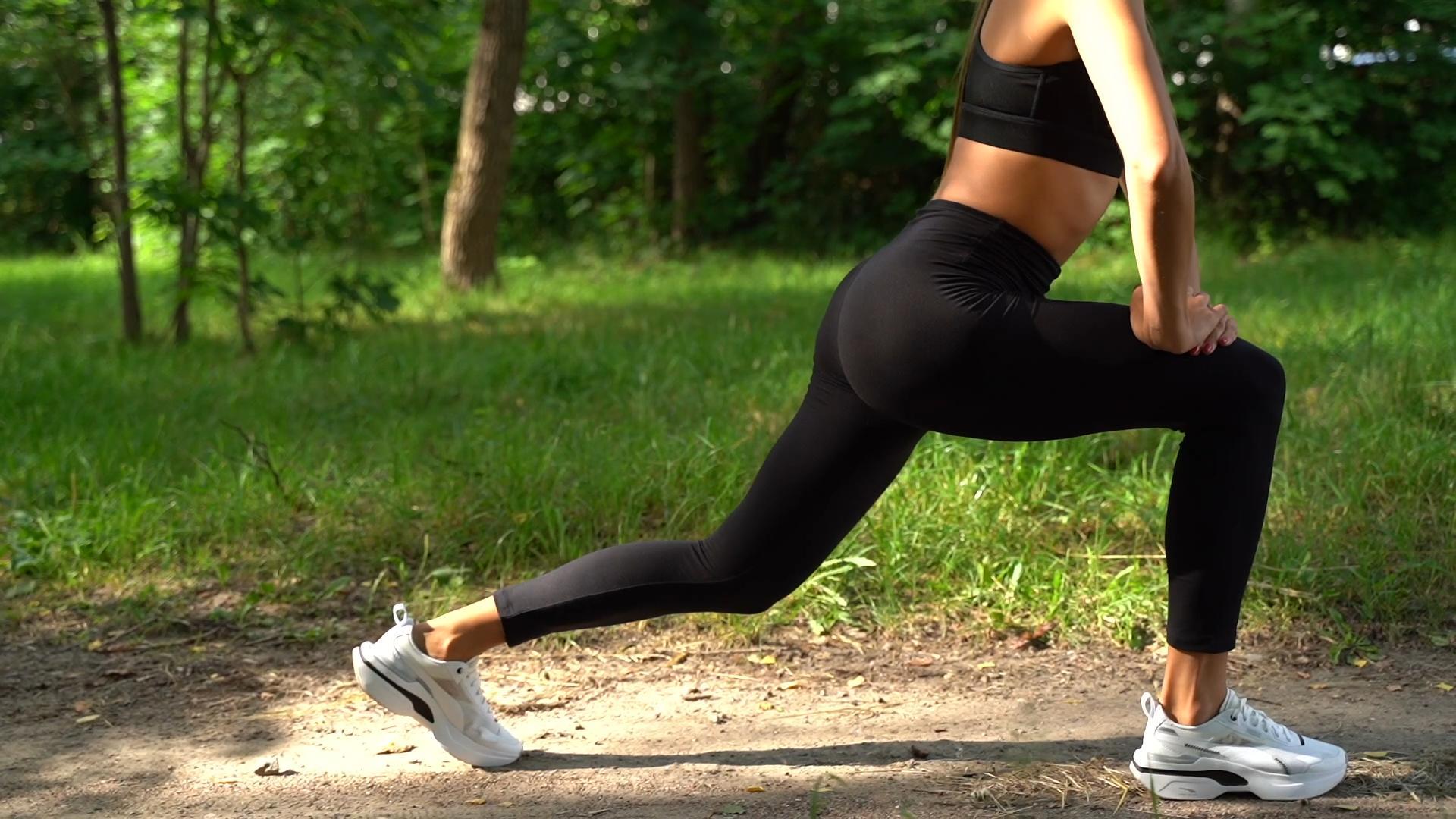 High Waist Black Gym Leggings