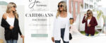 Loose Casual Lightweight V-neck Cardigan
