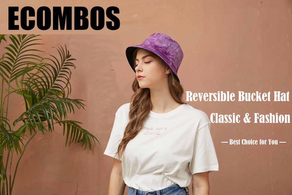 Cotton Bucket Hat for Men Teens
